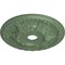 Ekena Millwork Granada Ceiling Medallion (Canopies up to 7 1/8"), 23 3/8"OD x 3 5/8"ID x 2 1/2"P, Athenian Green CM23GAAGF - alternate 2